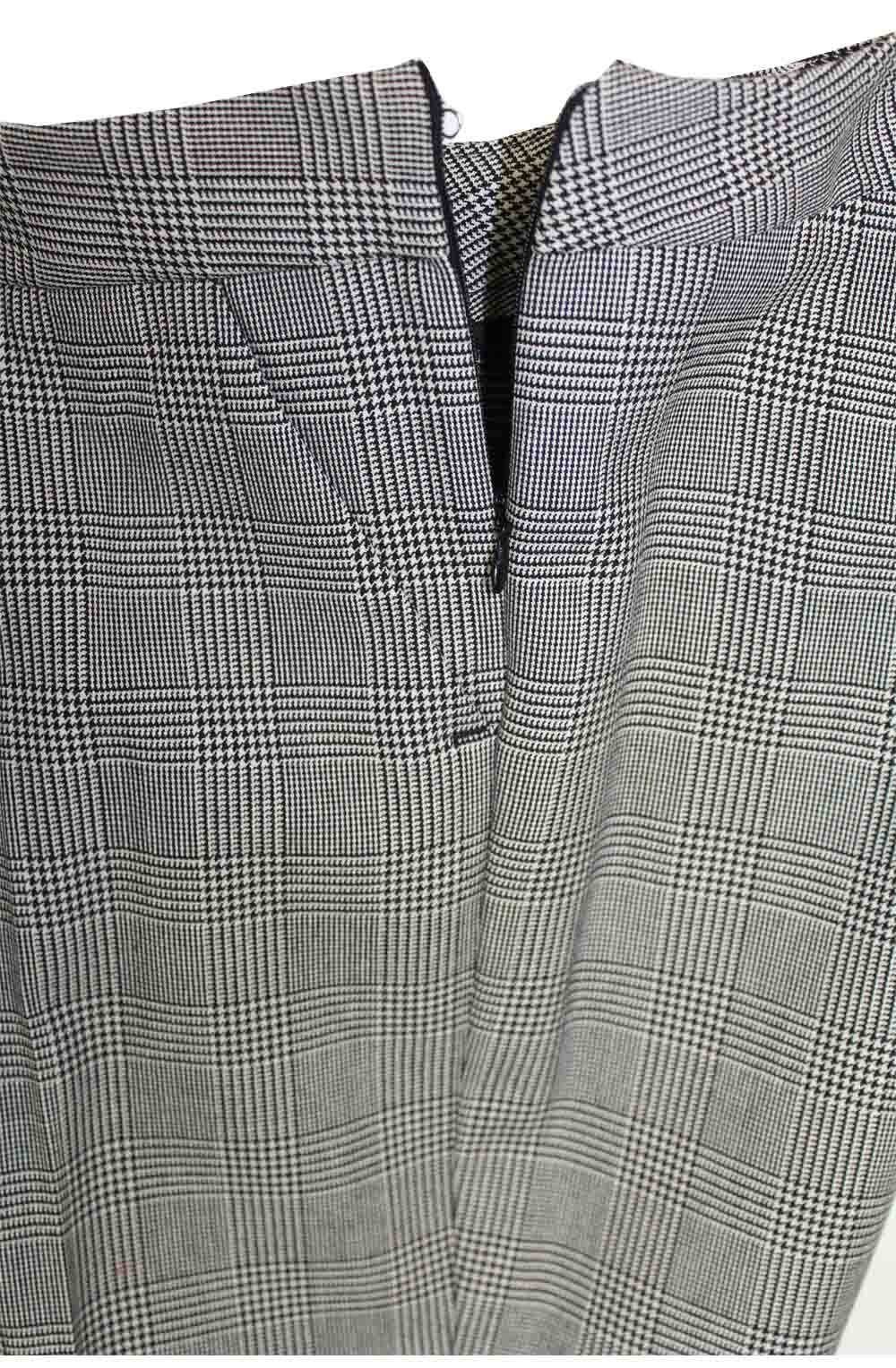 Sapri Check Print Trousers
