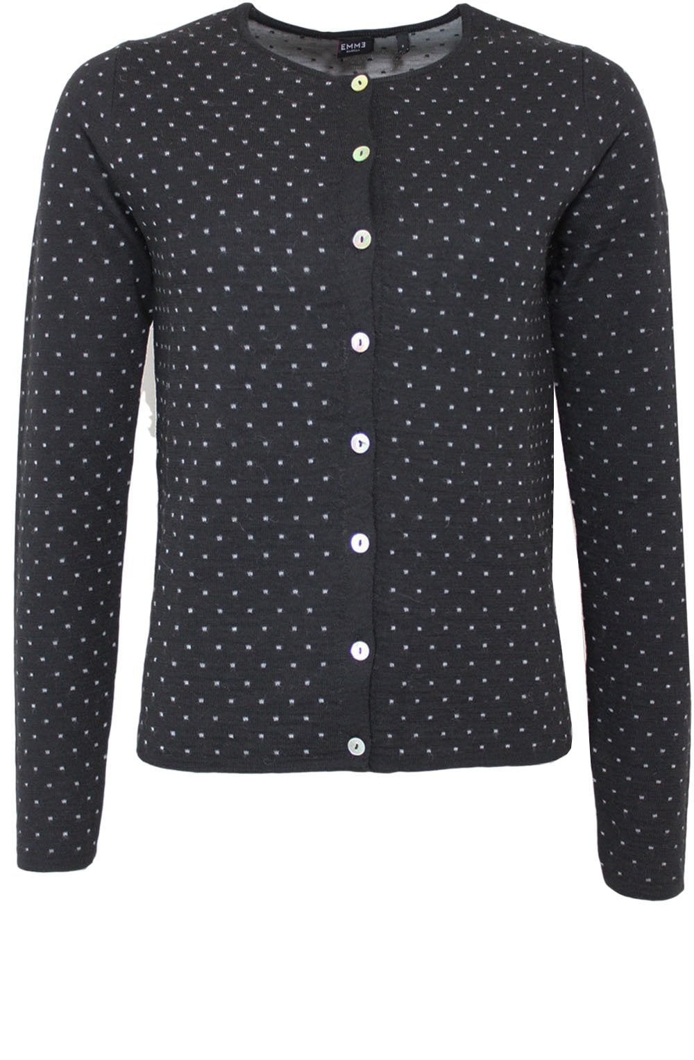 Simpaty Black Spot Print Cardigan