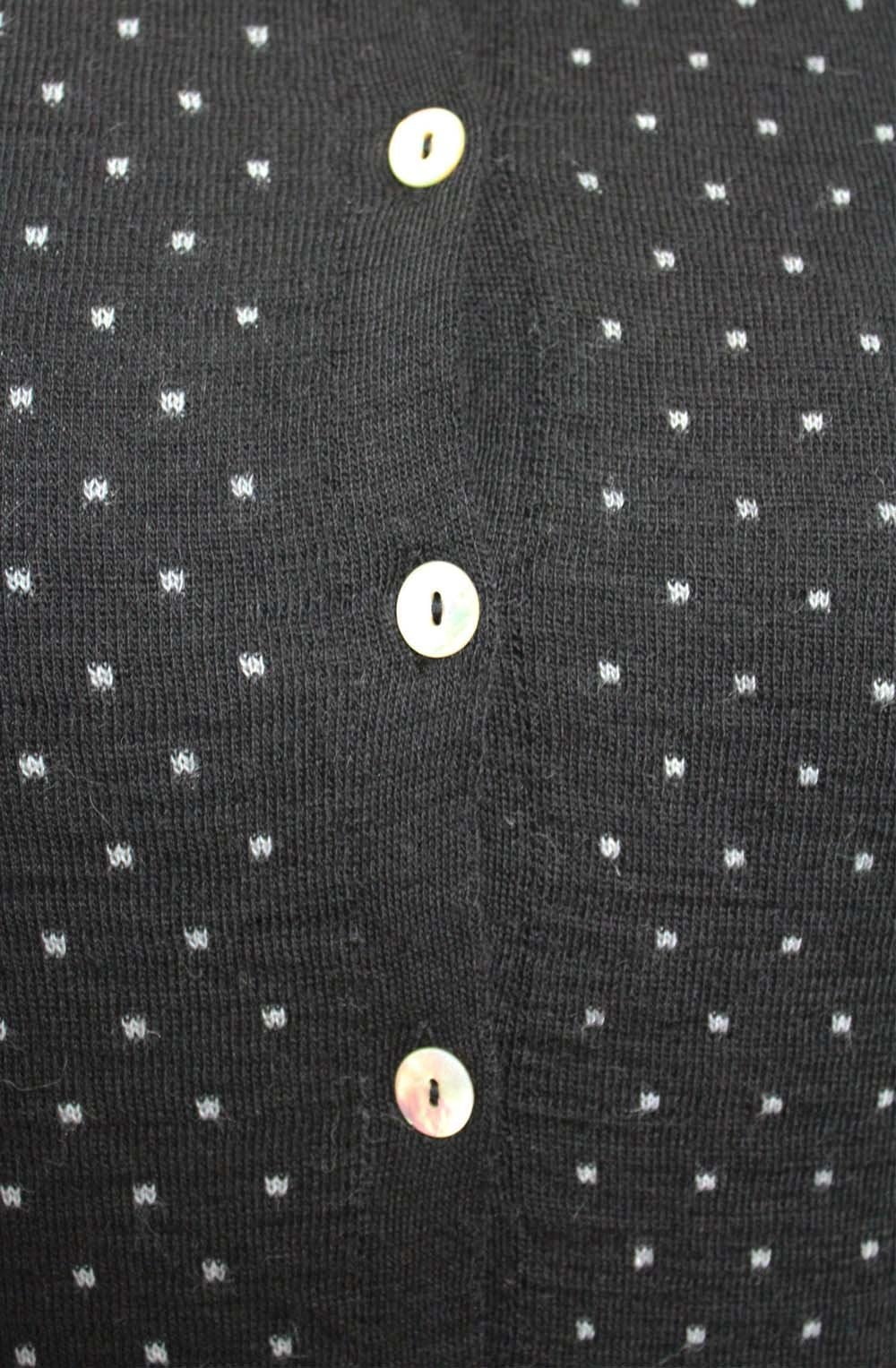 Simpaty Black Spot Print Cardigan