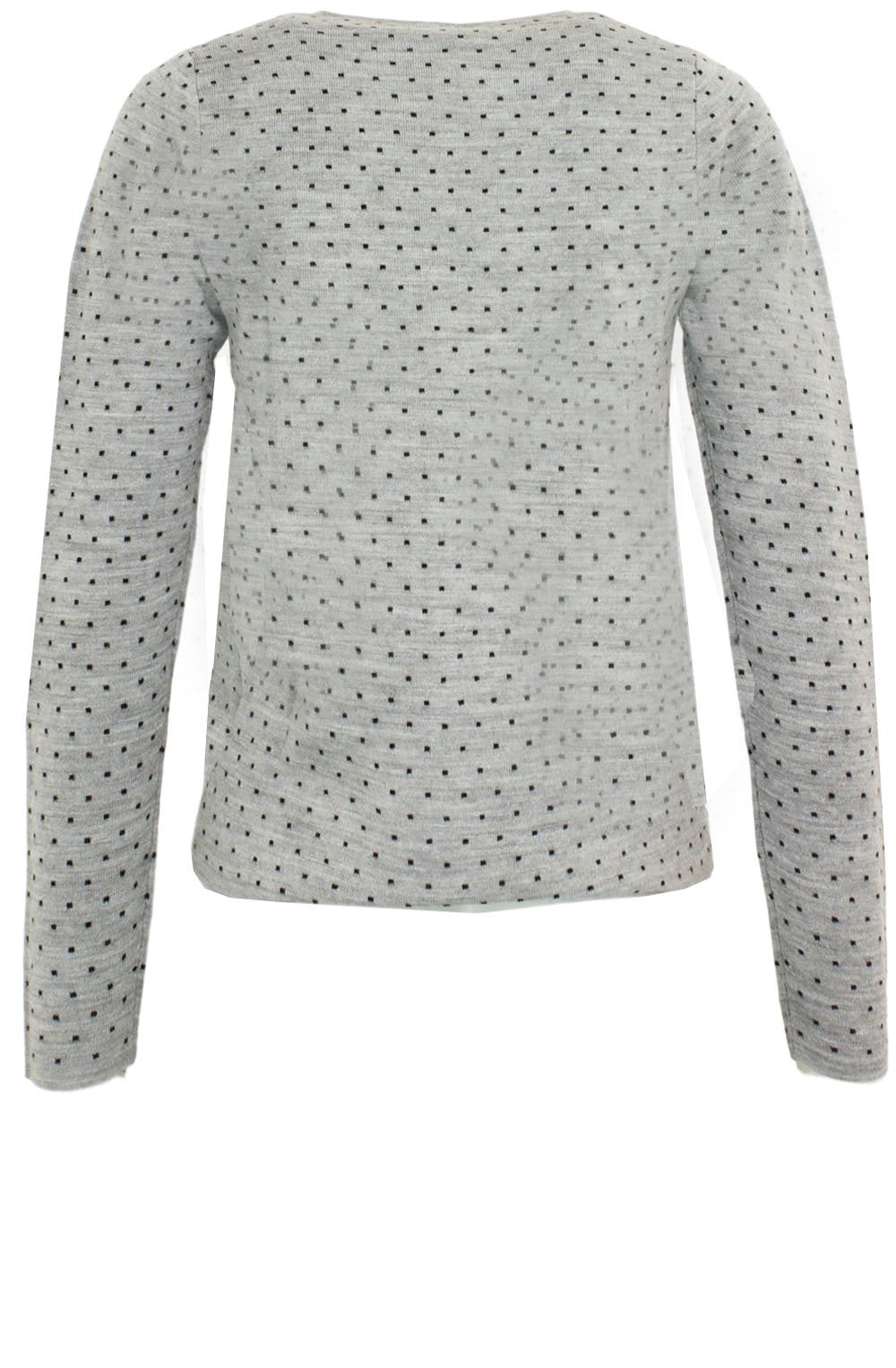 Simpaty Grey Spot Print Cardigan