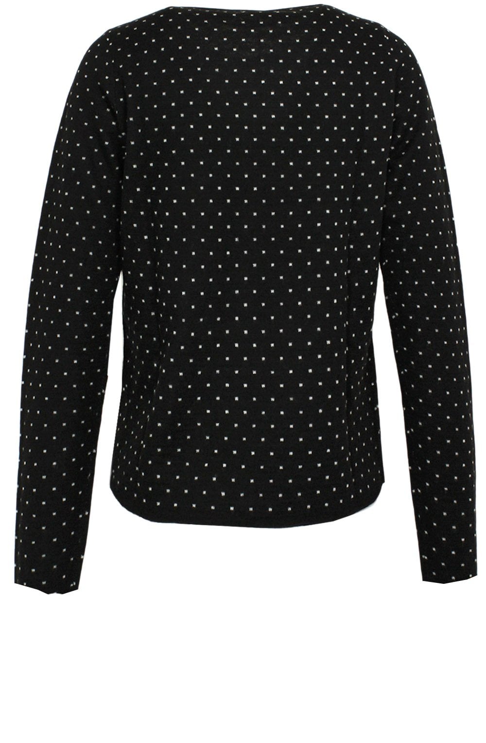 Vignola Black Spot Print Sweater