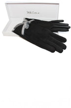 Faux Fur Trimmed Gloves