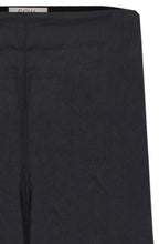 Black Only Natural Linen Culottes