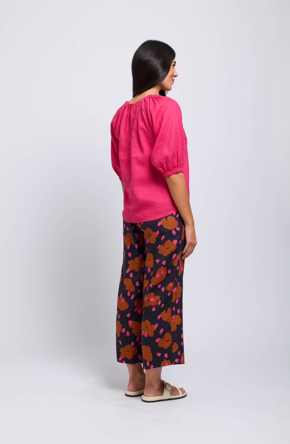 Confetti Only Natural Linen Culottes
