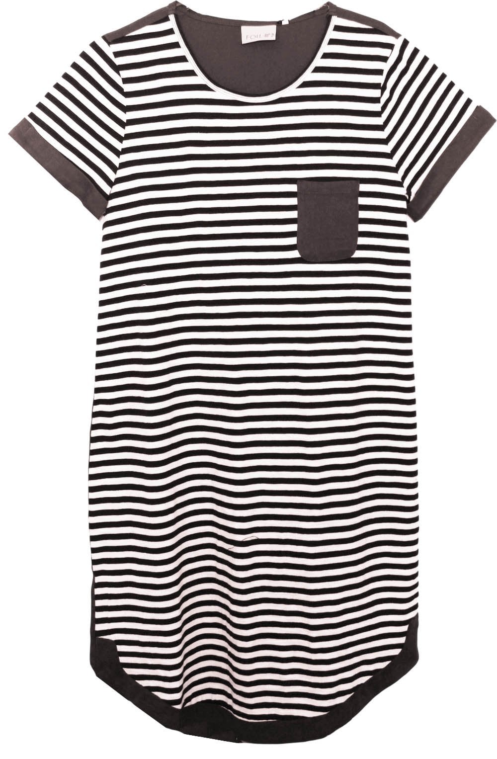 Contrasting Stripe Dress
