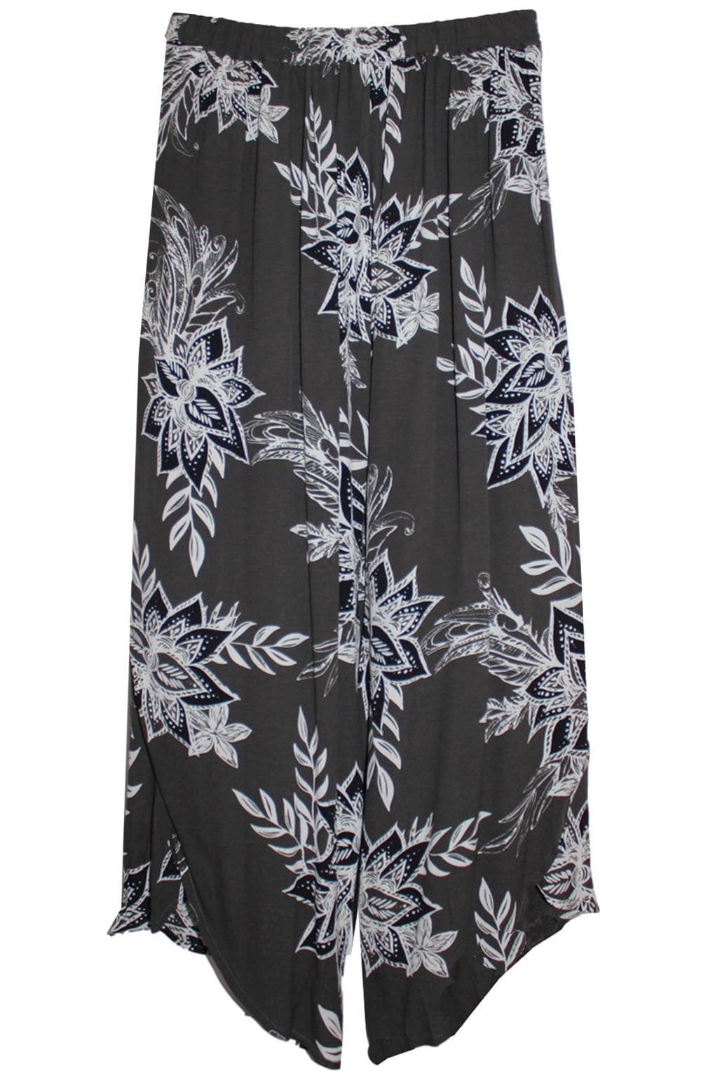 Floral Print Trousers