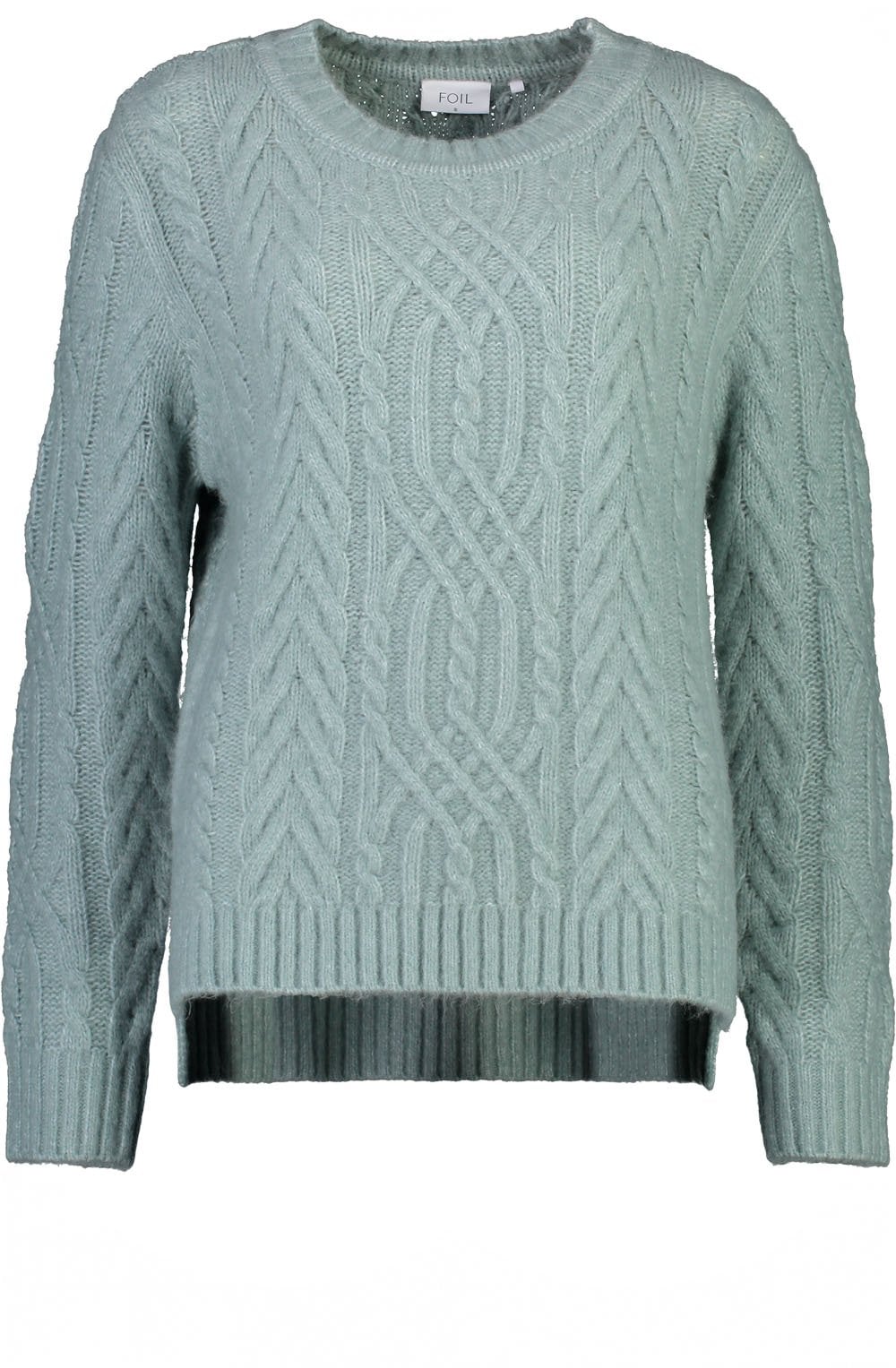 French Blue Knit Jumer