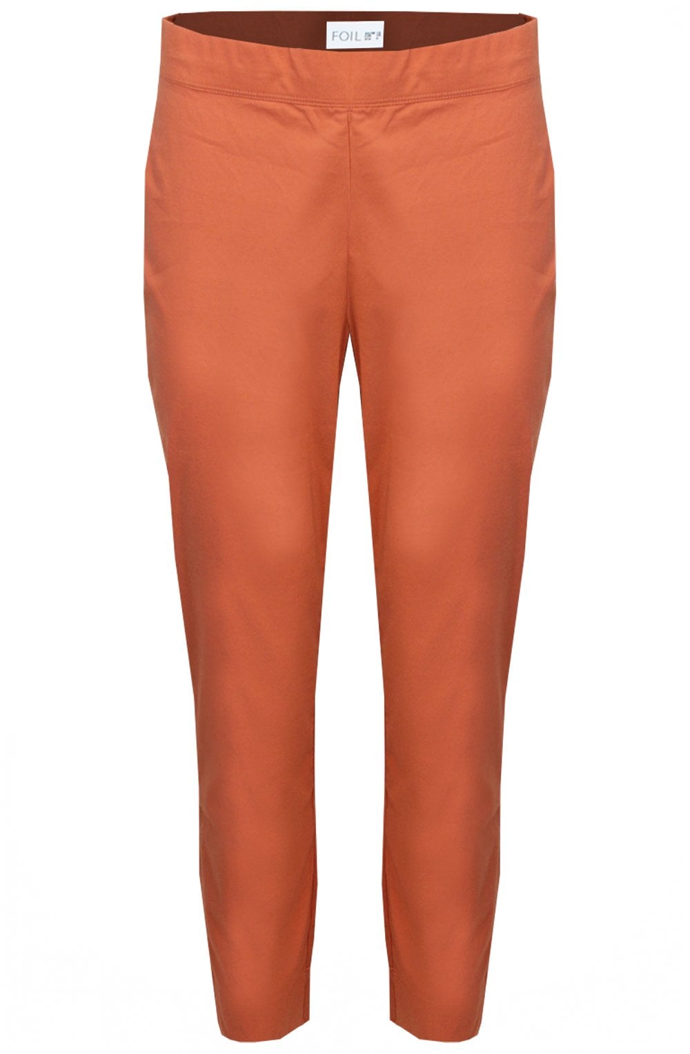 Fuss Free Sandstone Capri Trousers