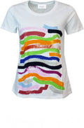 Happy Paint Strokes T Shirt