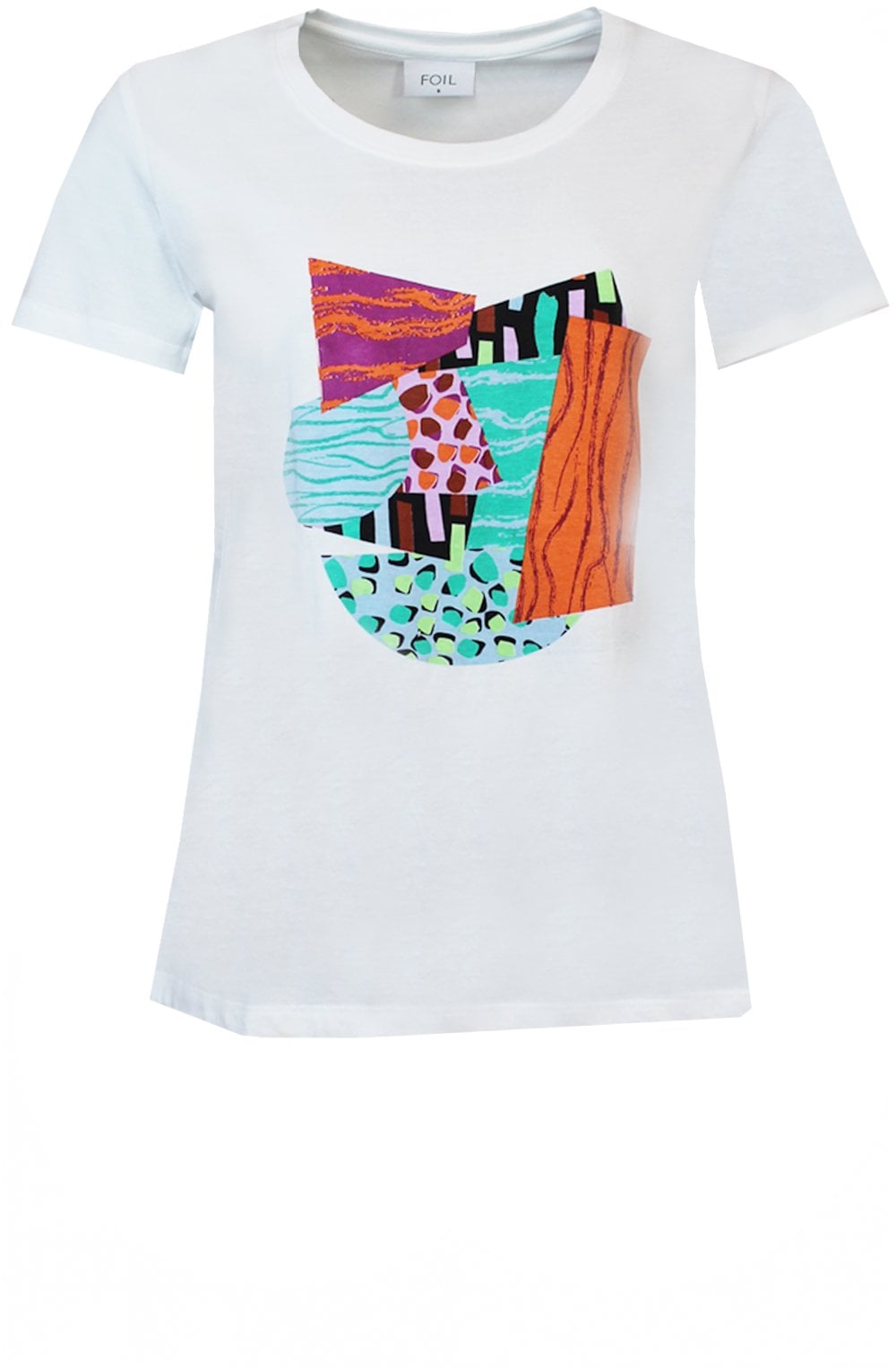 Happy Patchwork T Shirt