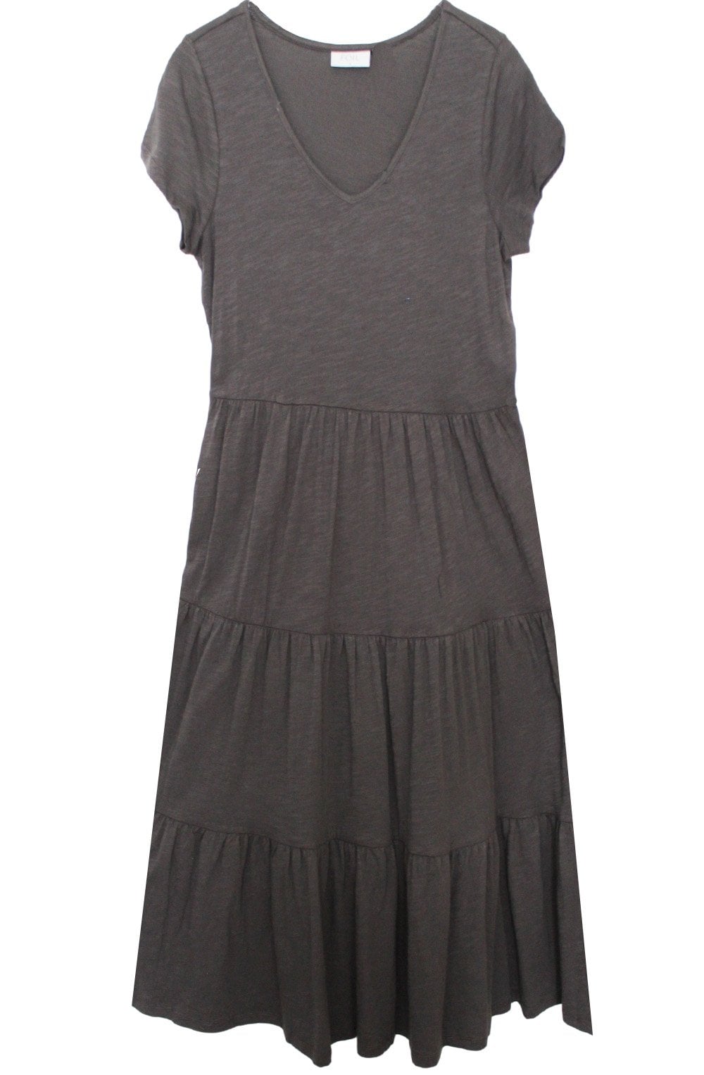 Karki Green Tiered Maxi Dress