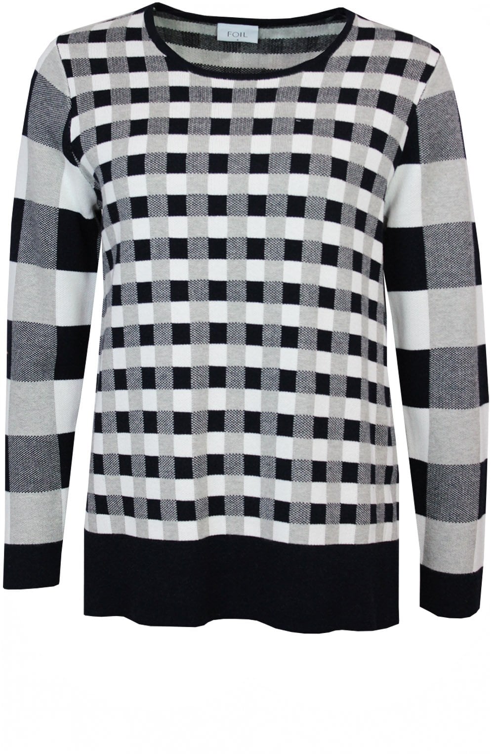 Midnight Checkered Past Jumper