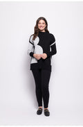 Monochrome Flower Roar Some Jumper