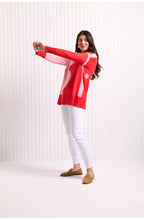 Orange Red Flower Roar Some Jumper