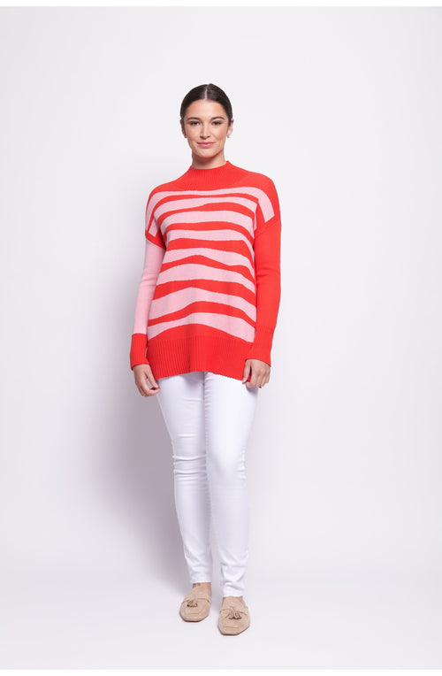 Orange Tiger Roar Some Jumper