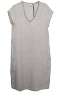 Sand Linen Dress
