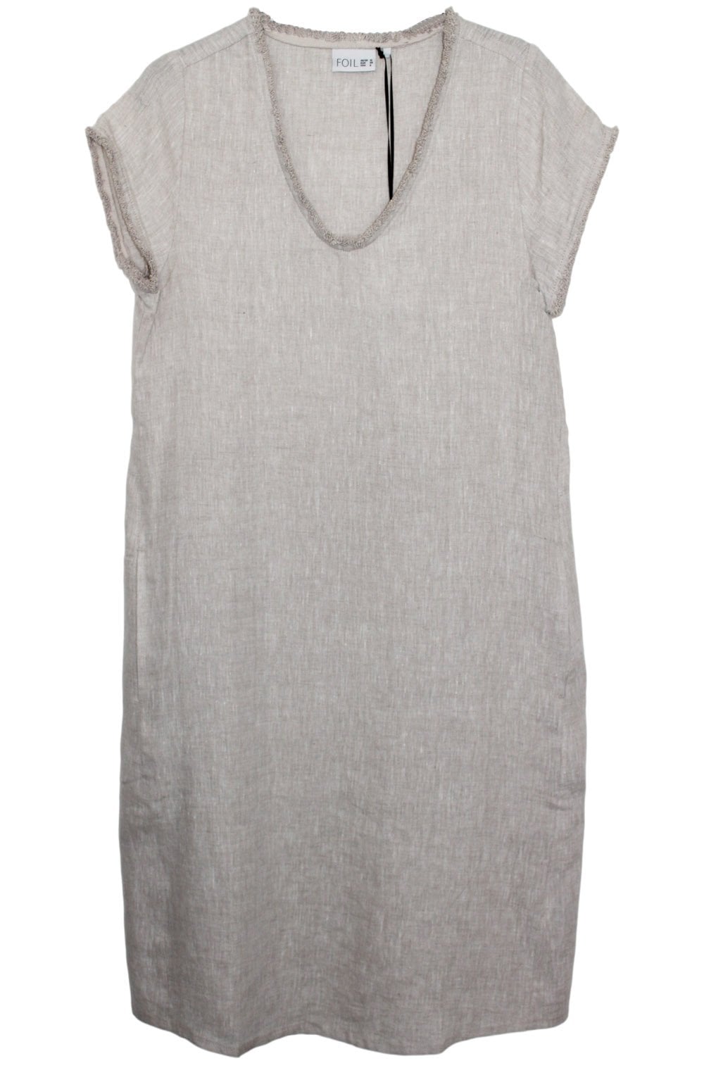 Sand Linen Dress