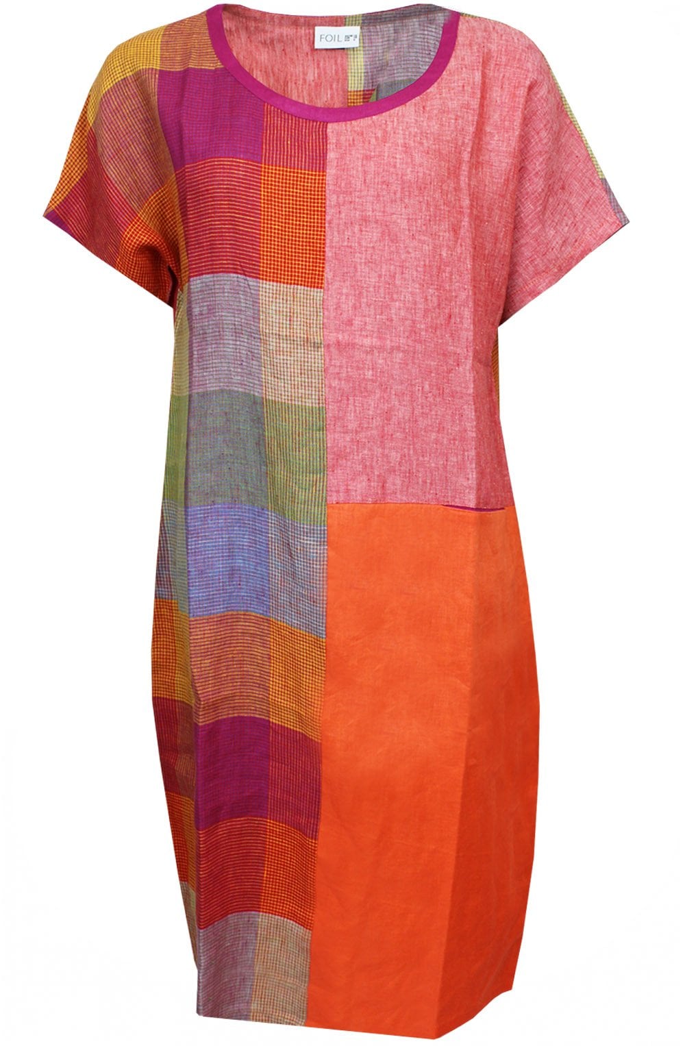 Three Is Company Fiesta Check Dress