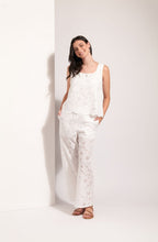 White Floral Broderie Anglaise Top