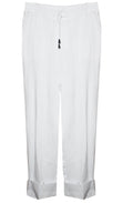 White Linen Trousers