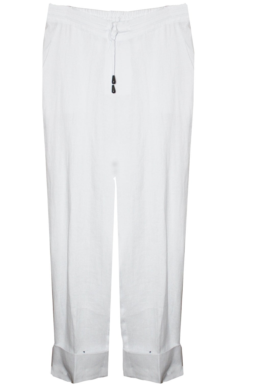 White Linen Trousers
