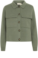 Agave Green Box Cardigan
