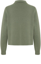 Agave Green Box Cardigan