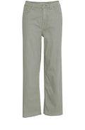 Agave Green High Waist Wide Leg Jeans