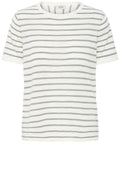 Agave Green Lightweight Knitted T Shirt