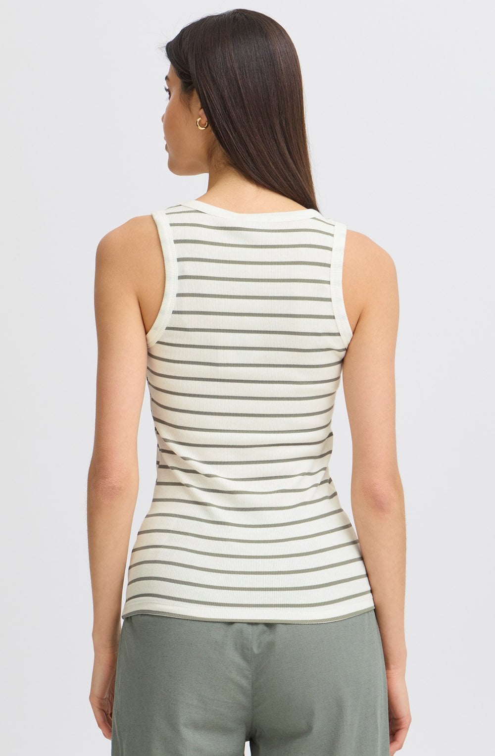Agave Green Vest Top