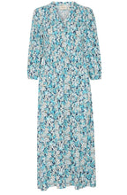 Bachelor Button Blue Smocked Maxi Dress