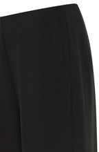 Black Abigail Wide Leg Trousers