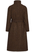 Black Mix Houndstooth Coat