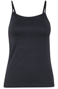 Black Stretch Jersey Camisole