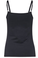 Black Stretch Jersey Camisole