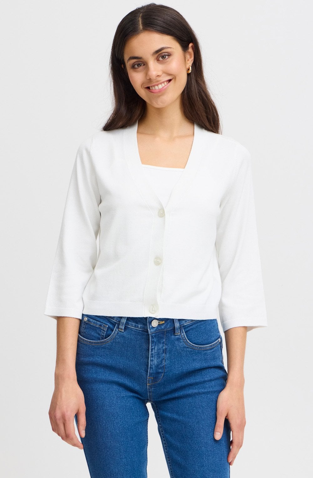 Blanc De Blanc Sleeve Cardigan