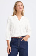 Blanc De Blanc Applique Obbie Blouse