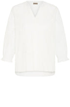 Blanc De Blanc Applique Obbie Blouse