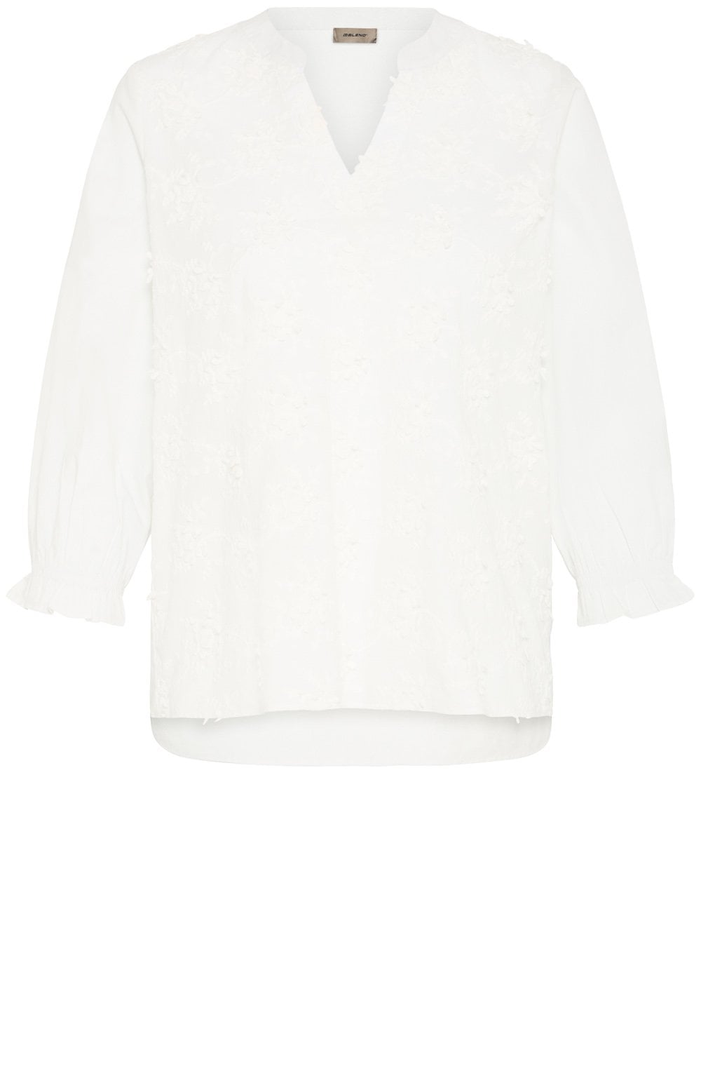 Blanc De Blanc Applique Obbie Blouse