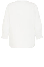 Blanc De Blanc Applique Obbie Blouse