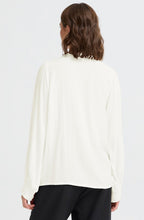Blanc De Blanc Lace Trim Blouse
