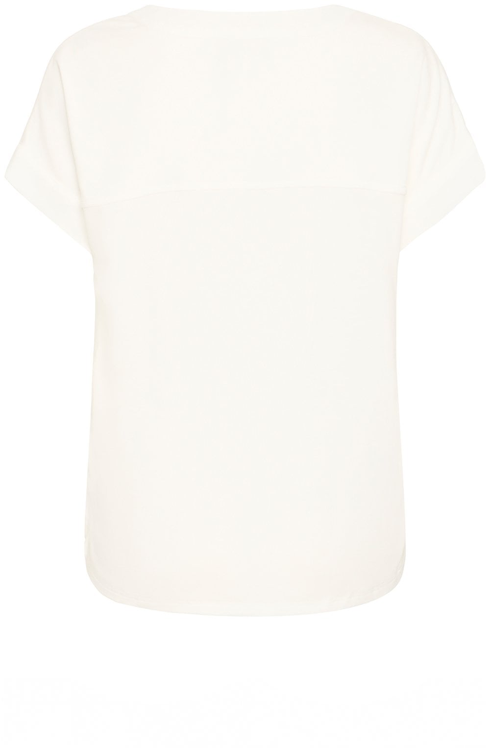 Blanc De Blanc Super Soft Tunic Neck Top