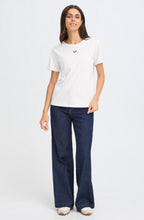 Blanc Heart Embroidered Tala T shirt