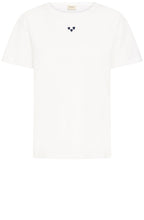 Blanc Heart Embroidered Tala T shirt