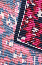 Boho Very Berry Pleated Scarf