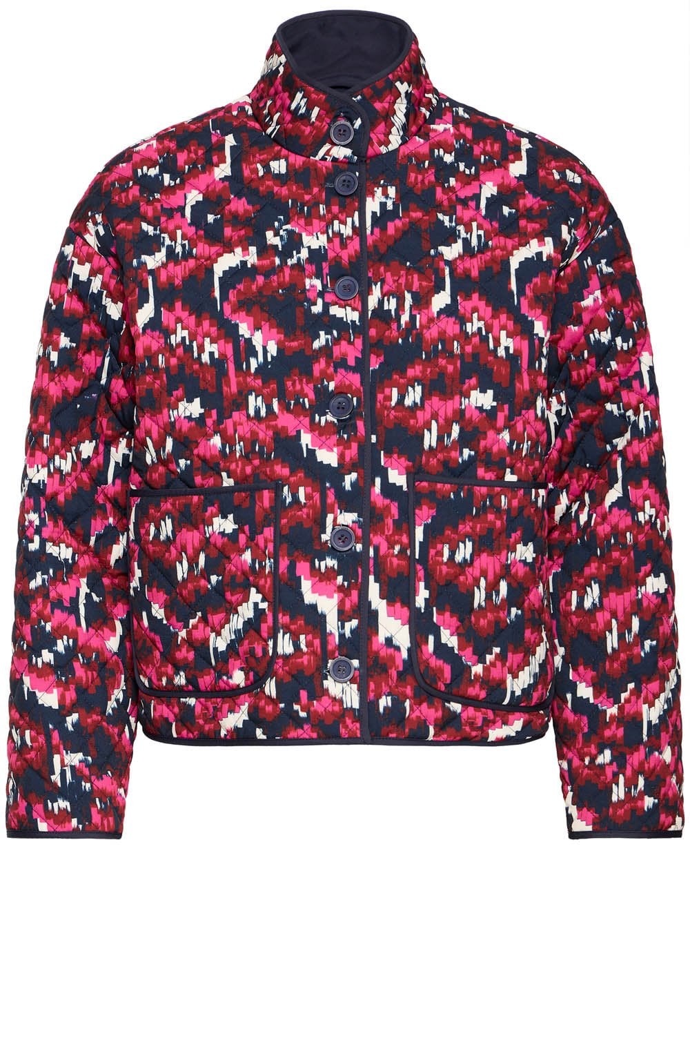 Boho Very Berry Quilted Claudine Jacket