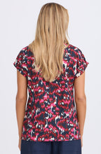 Boho Very Berry Seen Silk Touch Jersey Top