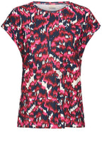 Boho Very Berry Seen Silk Touch Jersey Top