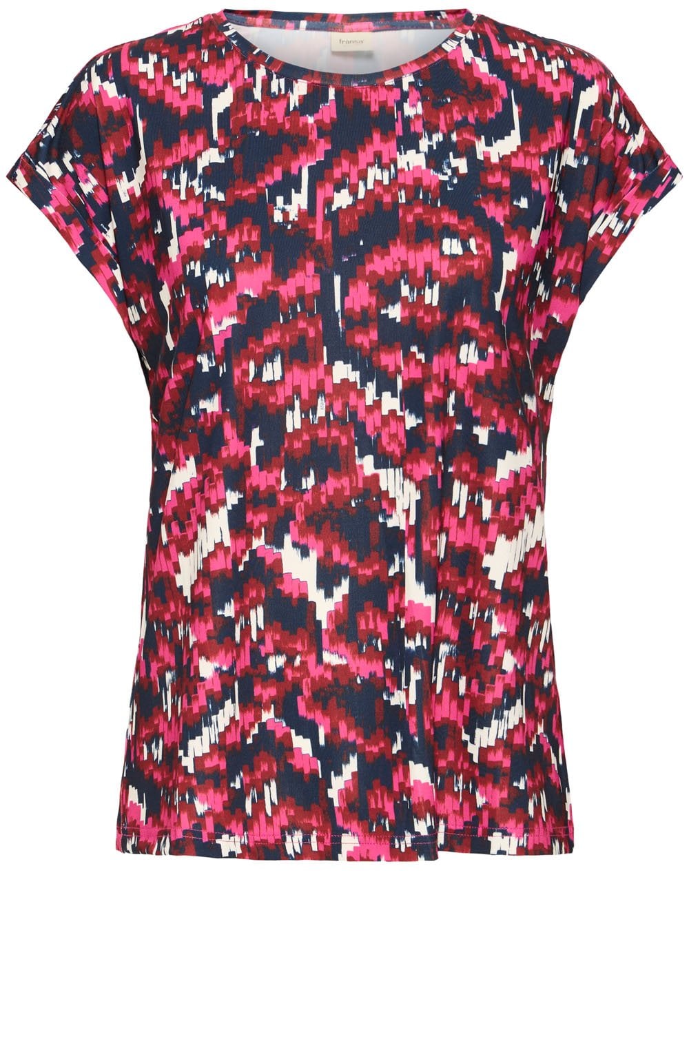 Boho Very Berry Seen Silk Touch Jersey Top