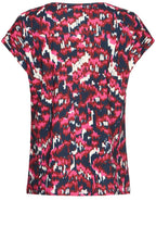 Boho Very Berry Seen Silk Touch Jersey Top